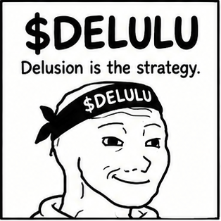 $DELULU Wojak meme 1