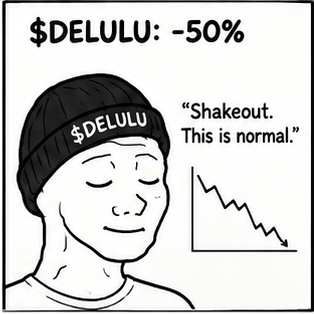 $DELULU Wojak meme 4