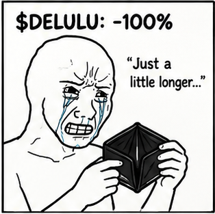 $DELULU Wojak meme 8