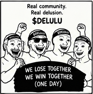 $DELULU Wojak meme 14
