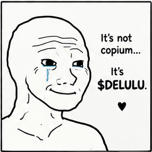 $DELULU Wojak meme 15